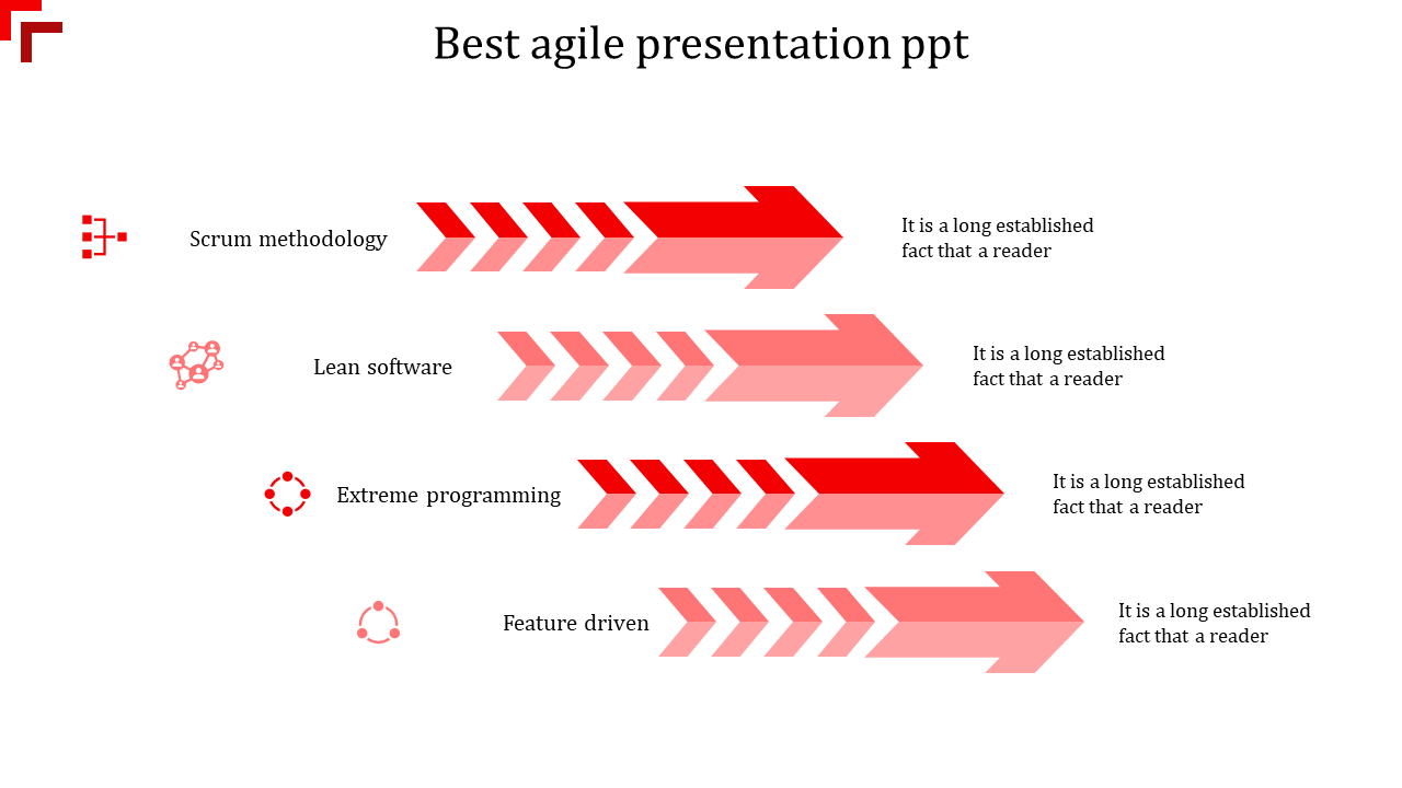 agile powerpoint template-4-red